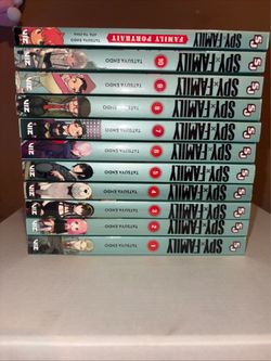 Spy x Family manga vol 1-10 + Family portrait book