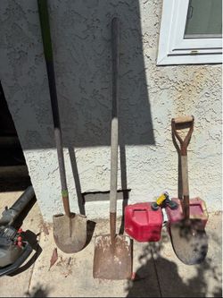 5 shovels