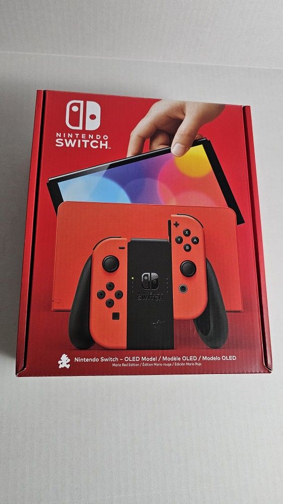 Nintendo Switch Oled Mario Red Edition 