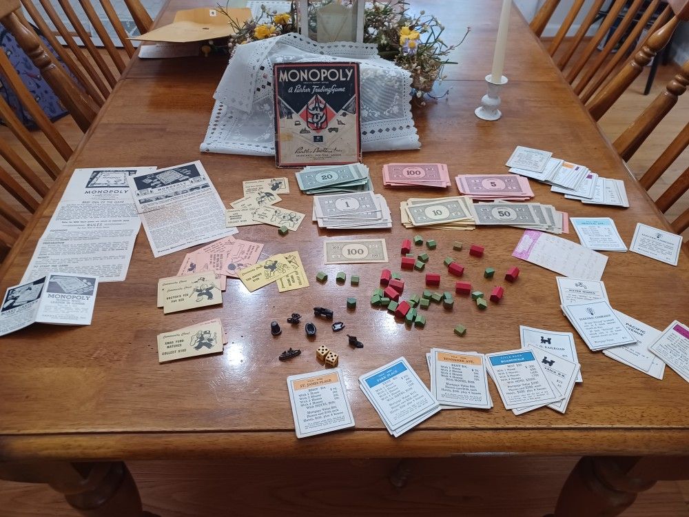 Rare Old Monopoly Game