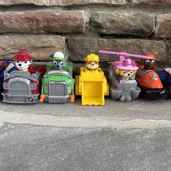 Paw Patrol Toy Vehicles Set of 7