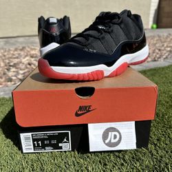Nike Air Jordan 11 Retro Low Bred (2025) NEW/RECEIPT SIZE: 11 $230 FIRM ONLY!