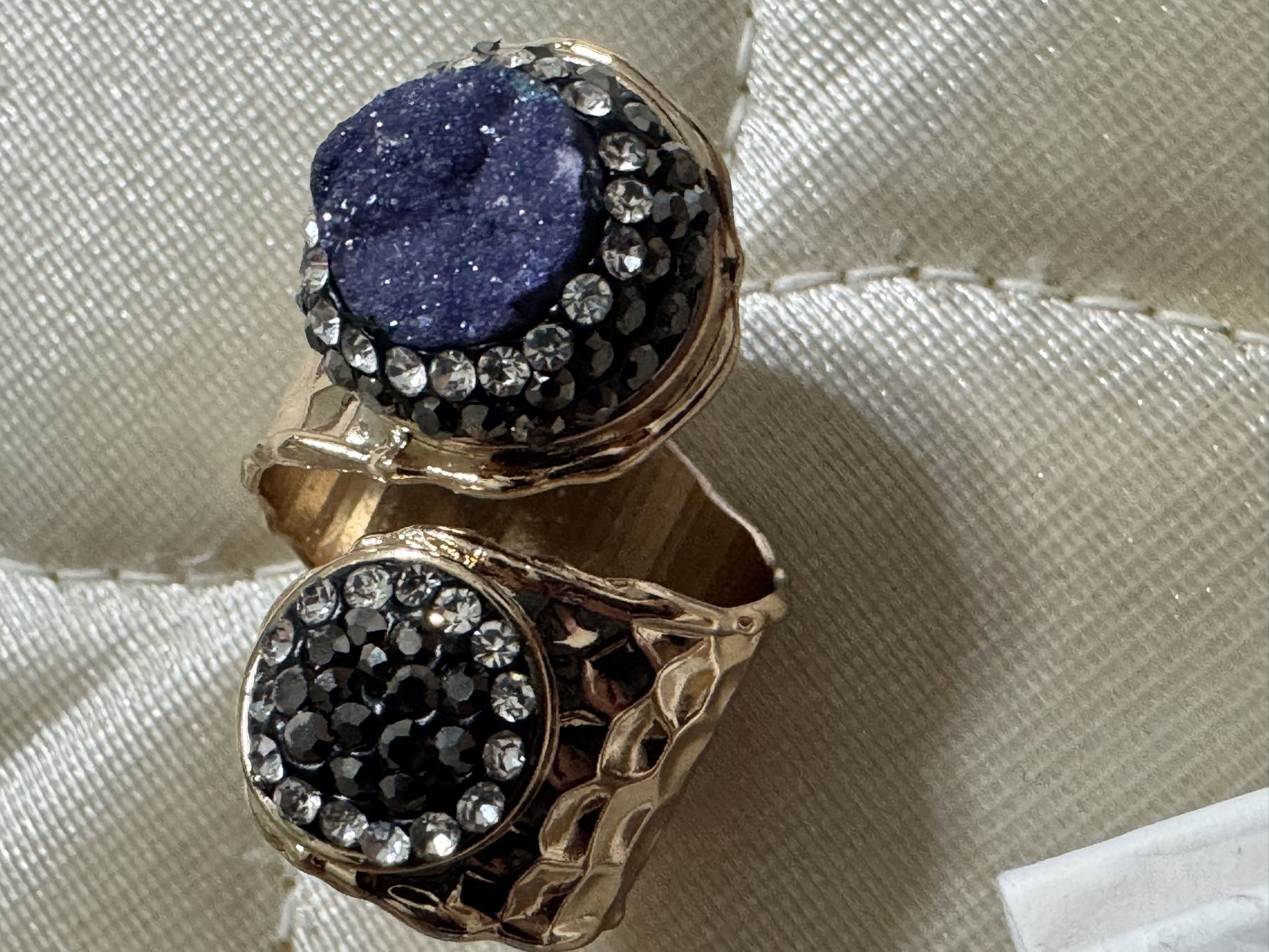 Crystal Rock Ring