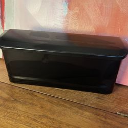 Mailbox black metal wall mount 