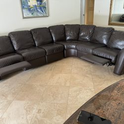 Leather Couch Sofa Recliner