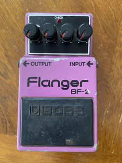 Boss BF-2 1980s Flanger Pedal 