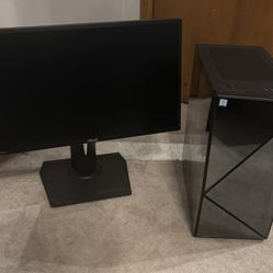 pc and monitor