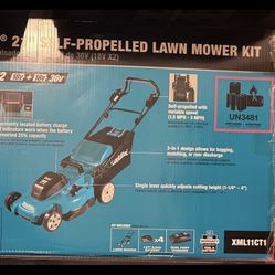 Makita self propelled lawn mower kit