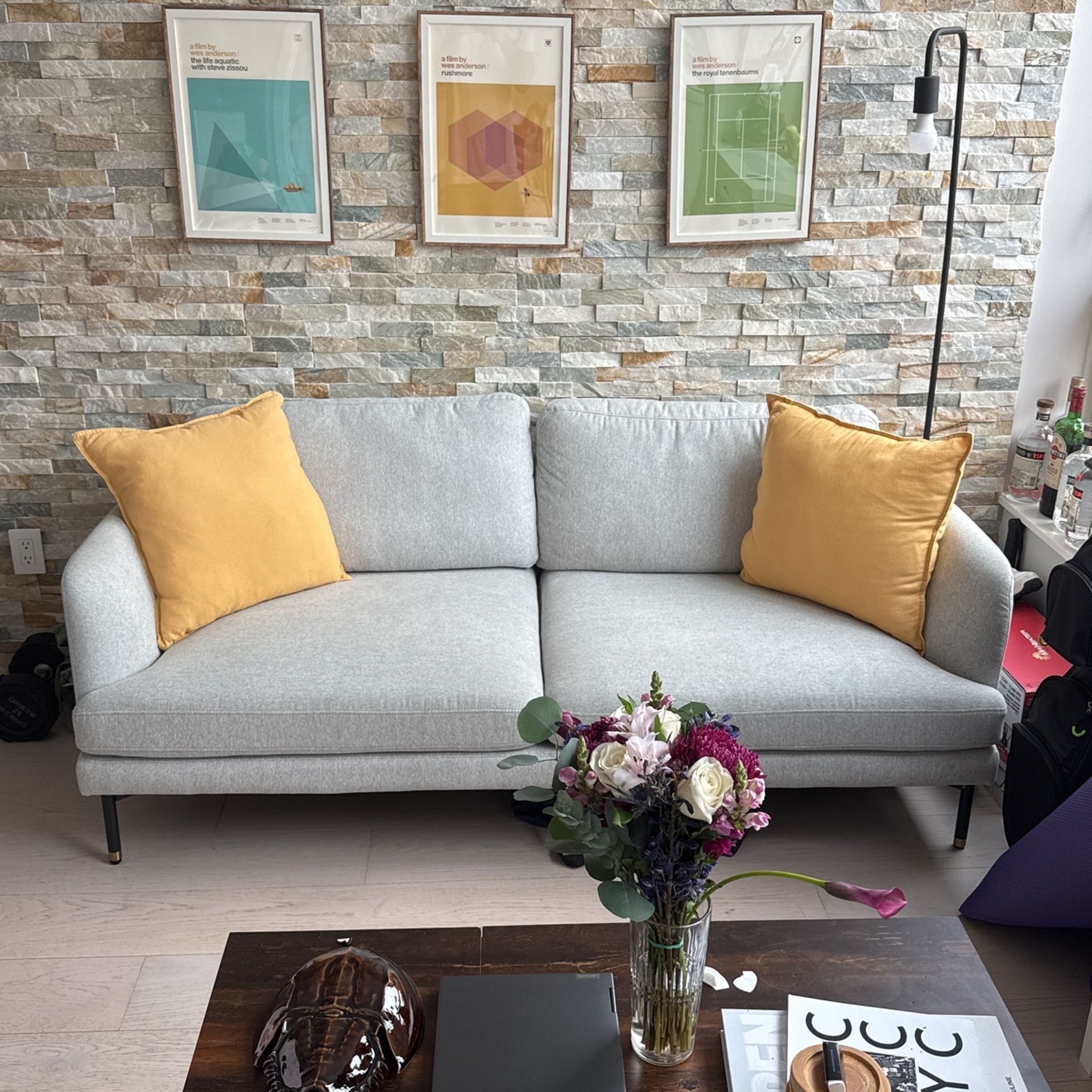 Castlery Pebble 2 Seater Sofa, Ivory White