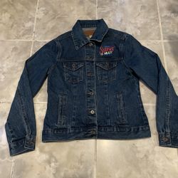 Disney's Sydney to the Max Denim Jacket RARE Disneyana Cast & Crew Promo SZ S
