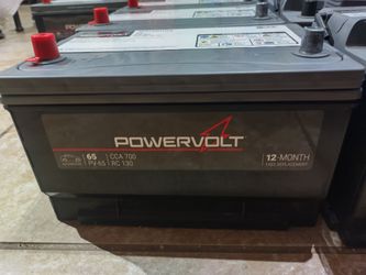 PowerVolt Premium Standard Flooded Battery Group Size 65, 700 CCA
