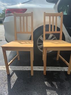 IKEA Pinntorp chairs