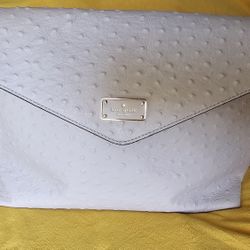 Kate Spade "la vita ostrich leena" handbag 