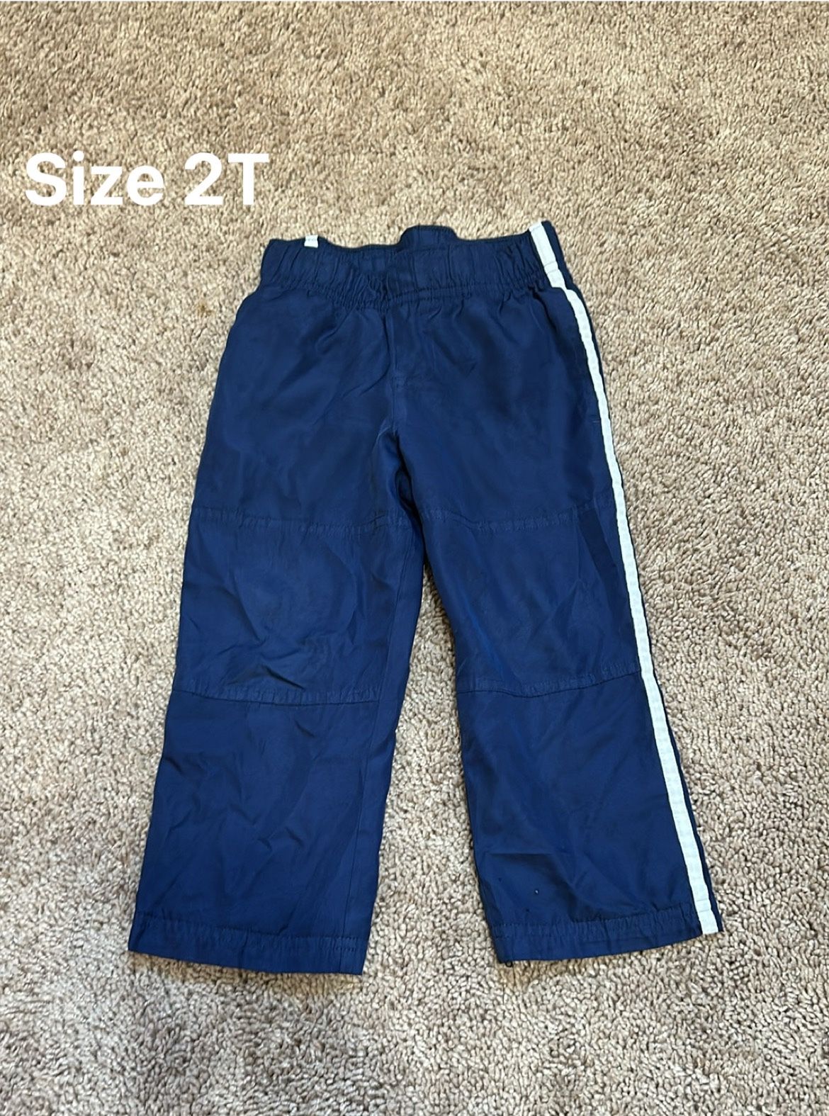 Toddler Boy Athletic Windbreaker Sweat Pants Size 2T