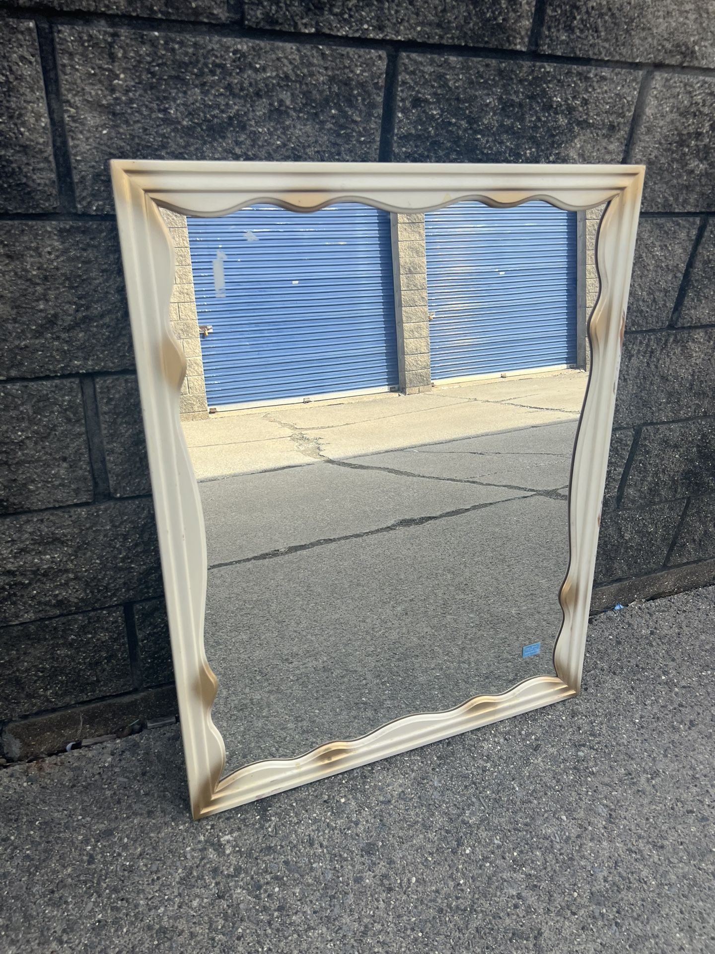 antique French Provincial mirror