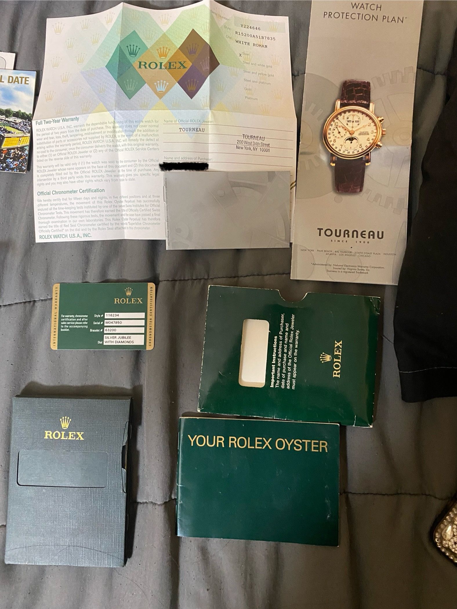 Rolex Paperwork
