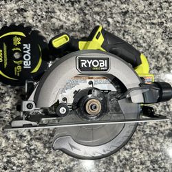 RYOBI ONE+ Brushless 6 1/2 Cordless Saw
