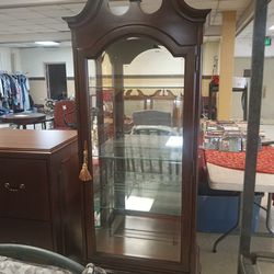 Victorian Style Curio by Jasper Cabinet $75 Firm