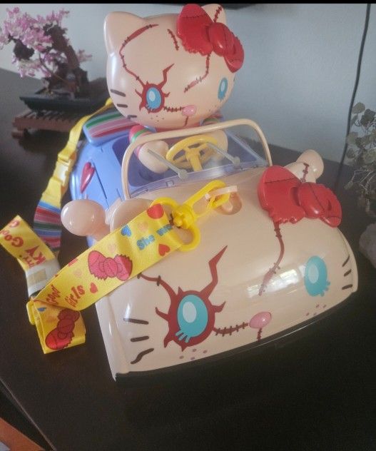 Hello Kitty Chucky Popcorn Bucket New