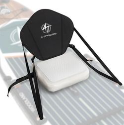 🚣 Inflatable Kayak Seat with Padded Backrest 🚣