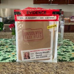 Unsolved Case File Puzzle Harmony Ashcroft Case 