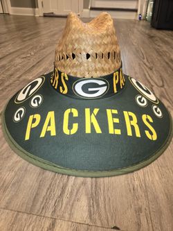 Green Bay Packers Straw Hat Sombrero Cap Beach Festival Pool Summer Sports tools Lawn Party Gorra