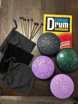 Family Set Of Alloy Steel Tongue Drum (4)