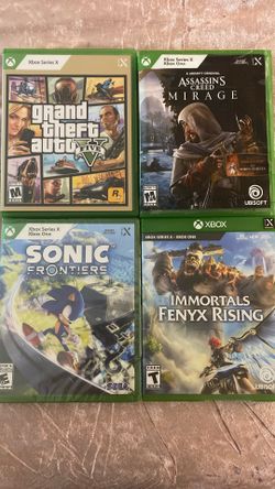 SET OF 4 - NEW XBOX SERIES X - VIDEO GAMES, Gaming, New