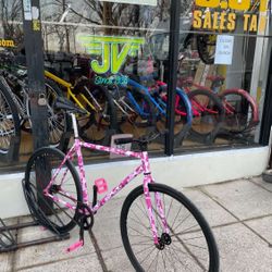Pink Camo Fixie