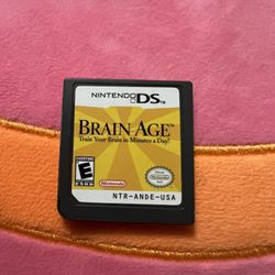Brain Age: Train Your Brain in Minutes a Day Nintendo DS