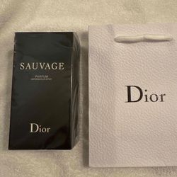 Dior Sauvage Eau De Perfrume  3.4Oz CHECK DESCRIPTION 