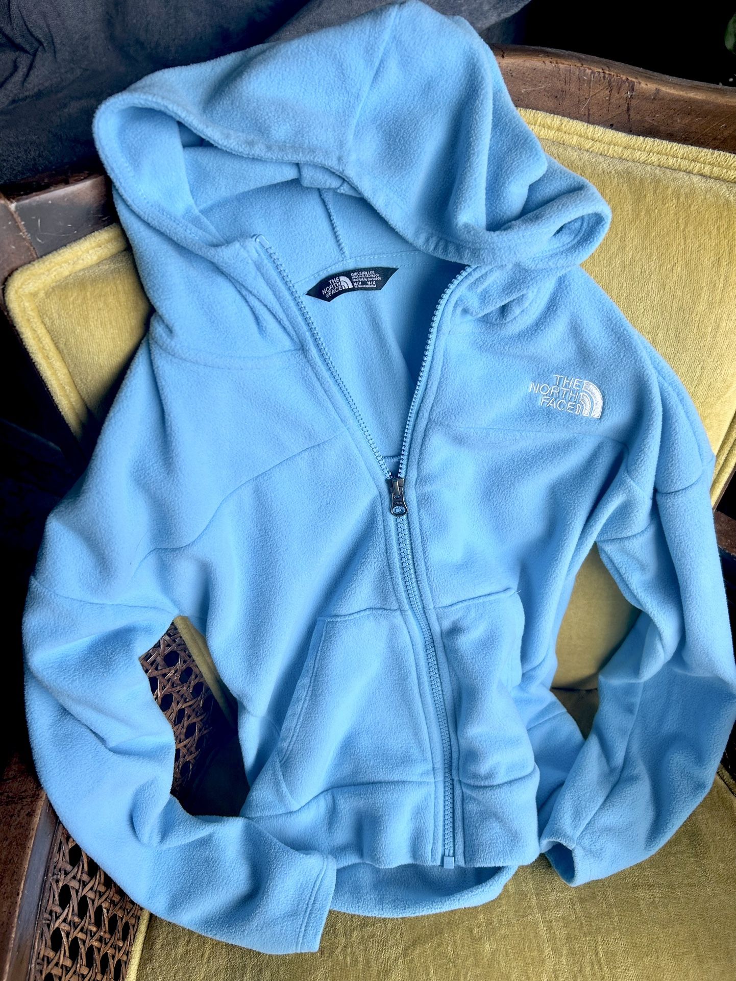  The North Face  Full-Zip Hooded Jacket, Girls Medium (10-12)