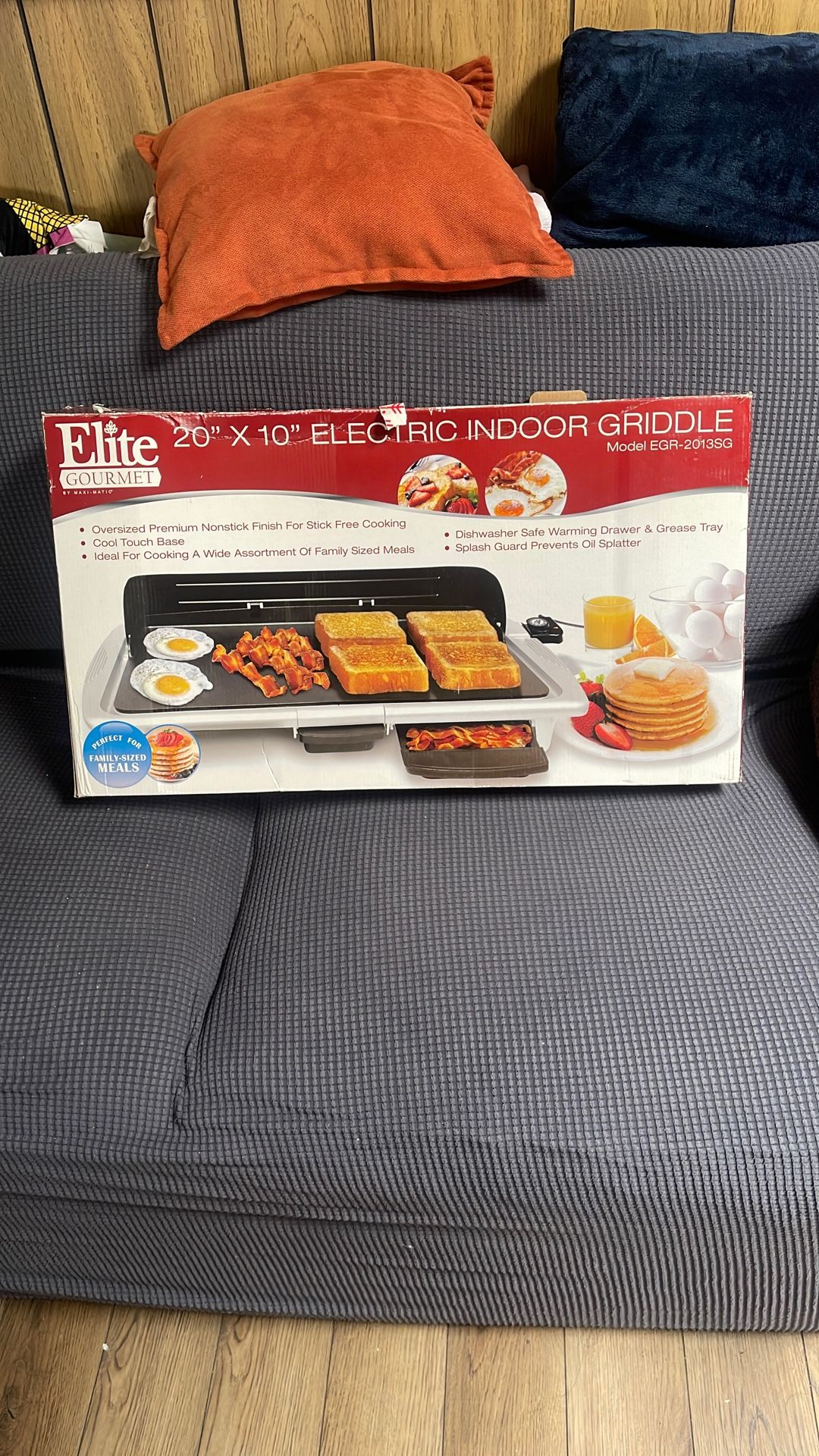 20 By 10 Electric Indoor Griddle