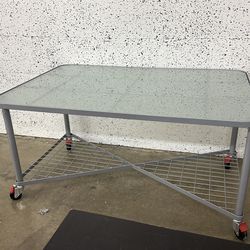 Glass table