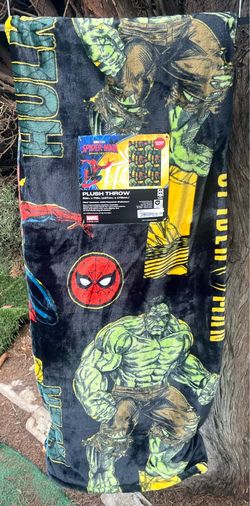 Spider-Man and Hulk Blanket