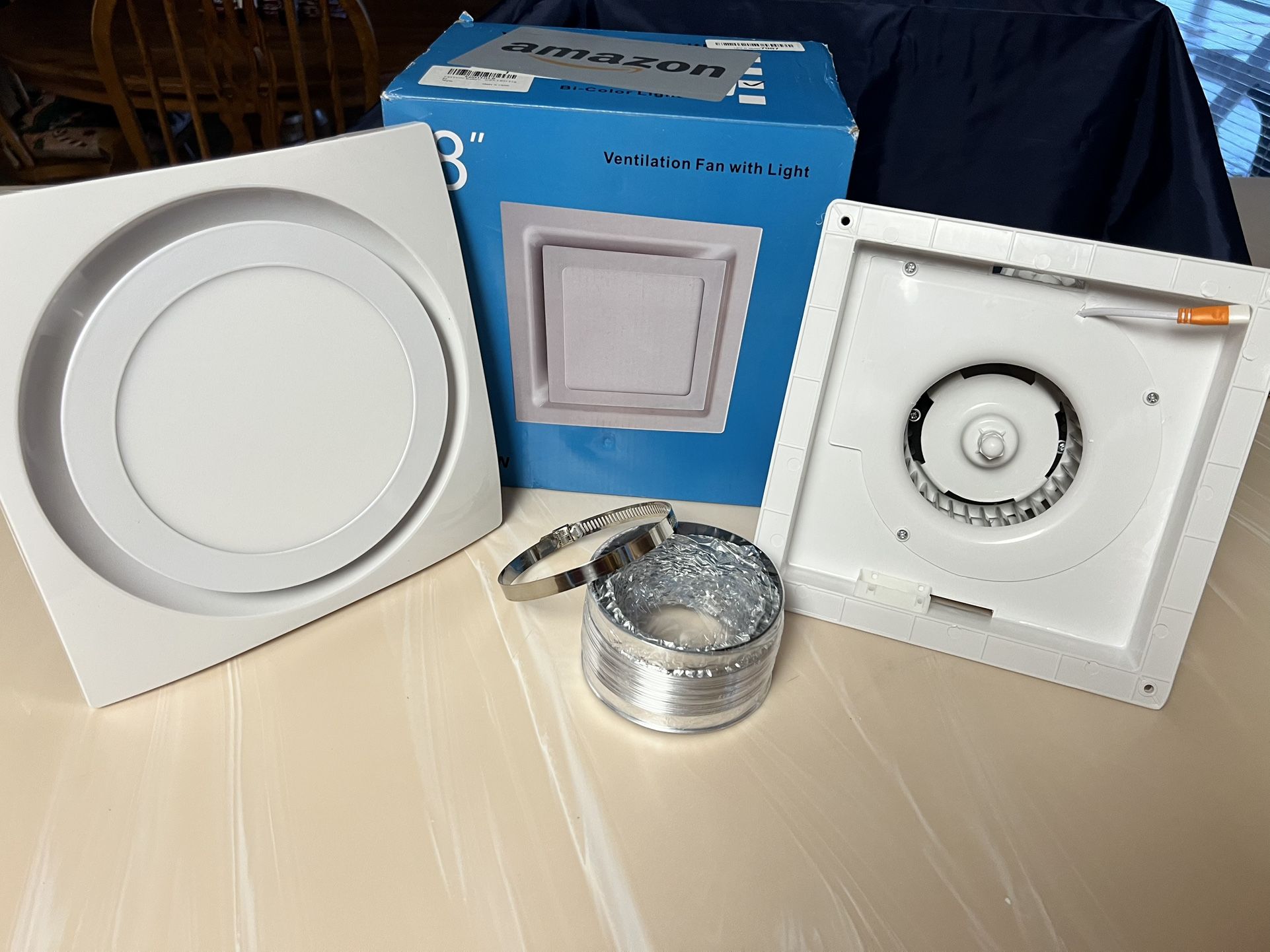 Ventilation Fan With Light