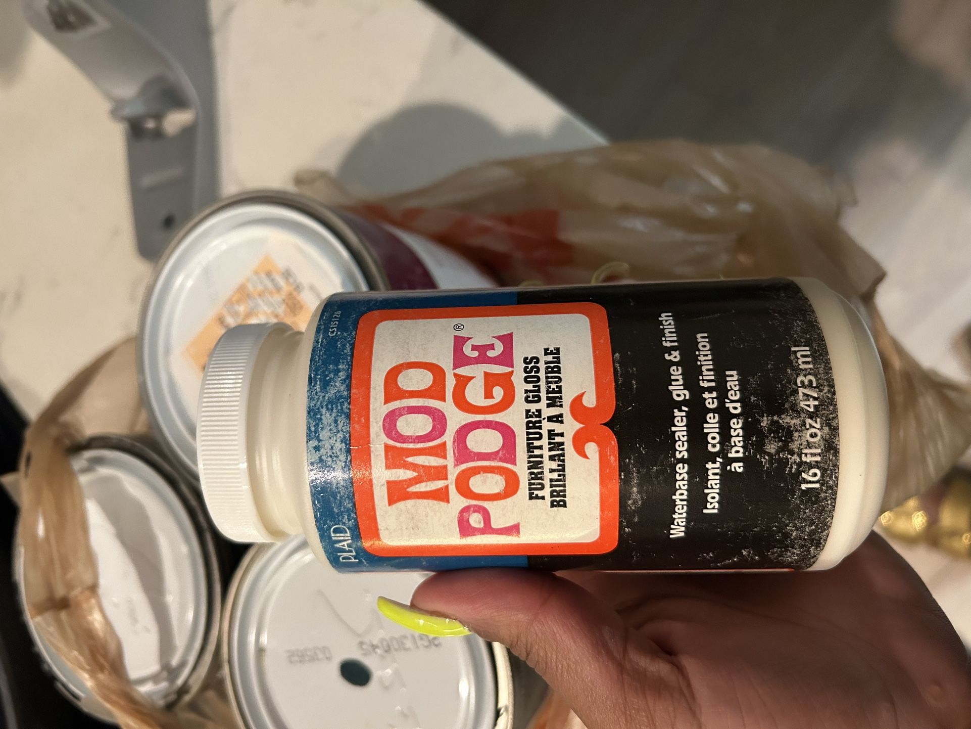 Bag Of Craft Supplies