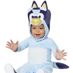 Baby Bluey  Costume  6-12M