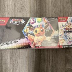 Pokemon TCG Sam’s Club Prismatic Evolutions Surprise Box & Booster Bundle 2-Pack