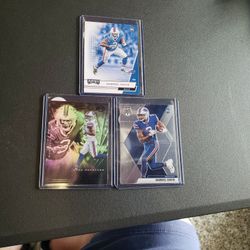 3 Card Lot Gabriel Davis Rookie Cards 