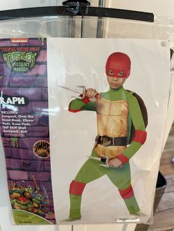 Raph Ninja Turtle Costume 