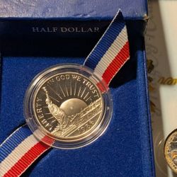 1986 Half Dollar Coin