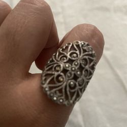 925 Silver Ring Size 9