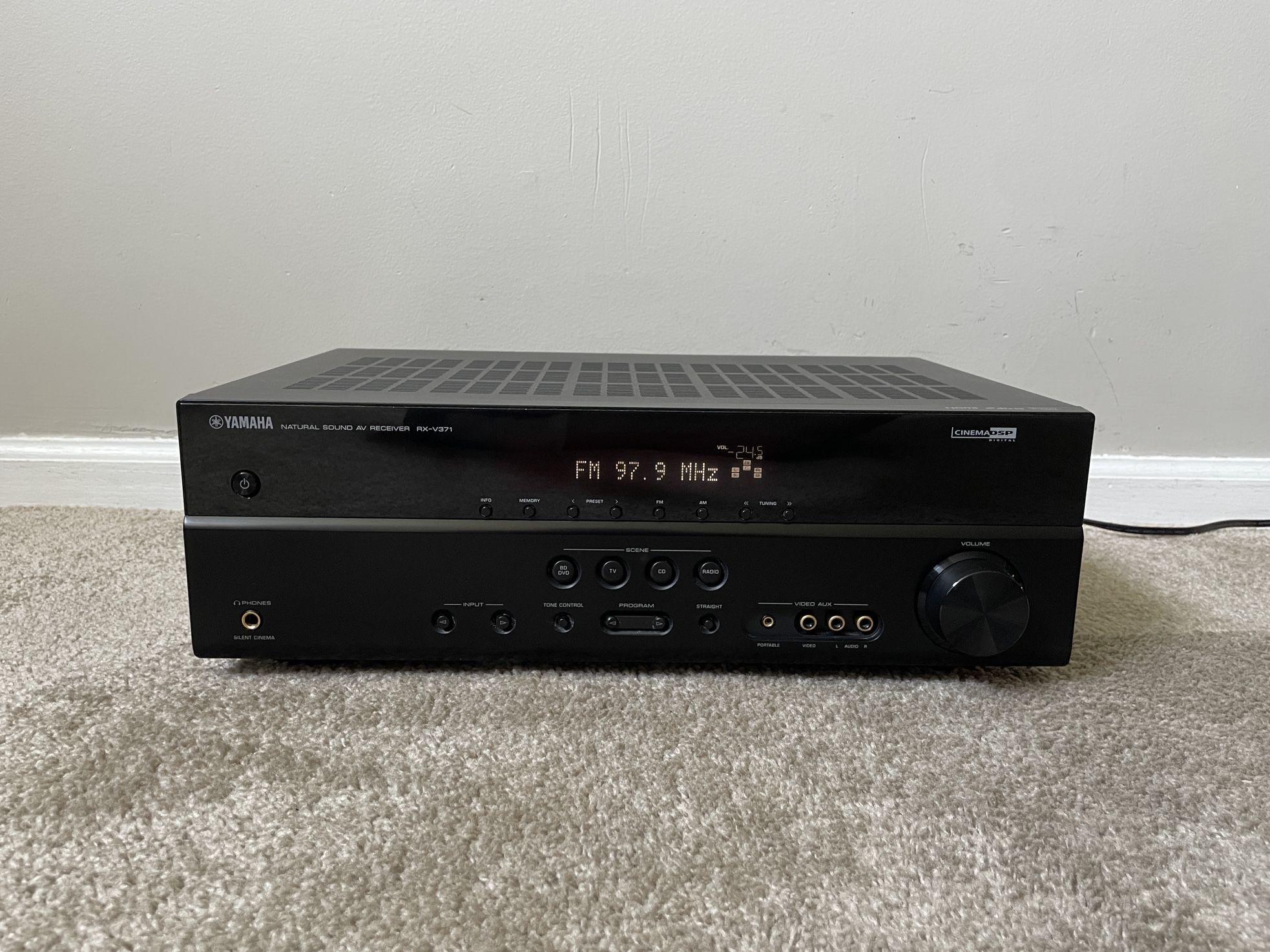 Yamaha RX-V371 5.1 HDMI Home Theater Surround Receiver