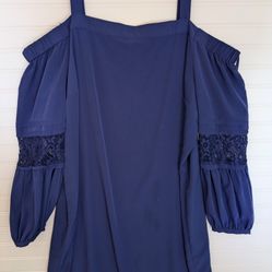 Thalia Sodi XL Blue Dress