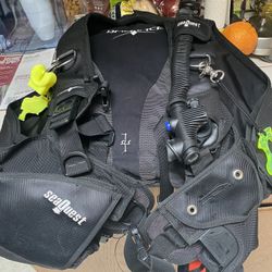 Scuba Vest And Tank