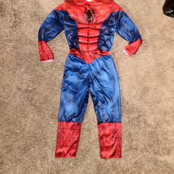 Spider-Man Costume For 5-6 Years Old Boy
