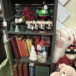 Unique Vintage Storage Crate Shelf (Painted & Attached)