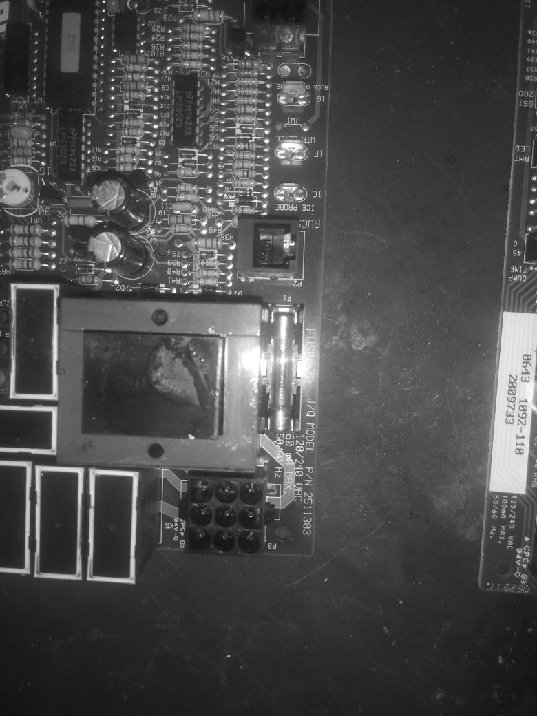 Two Logic board for ice machine hoshizaki one for 250 lbs other is 500 lbs taken from working ice machine both no issue.