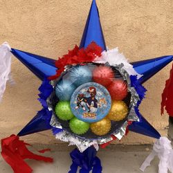 Sonic Big Star Pinata